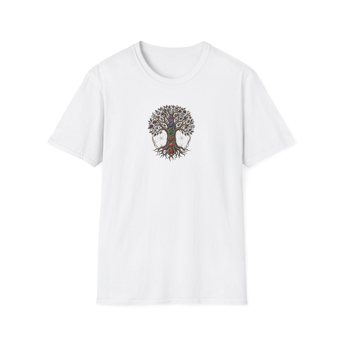 Crystal Chakra Tree of Life T-Shirt