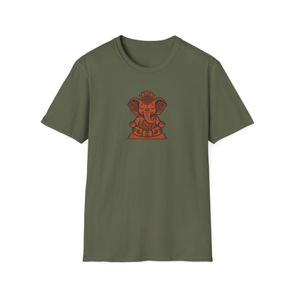 Zen Elephant Lotus Pose T-Shirt