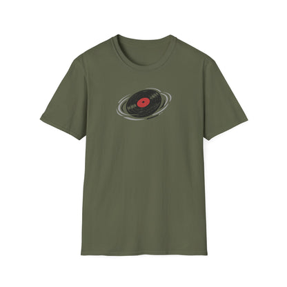 Simple Spinning Vinyl T-Shirt