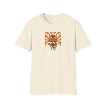 Retro Radiance Lotus T-Shirt