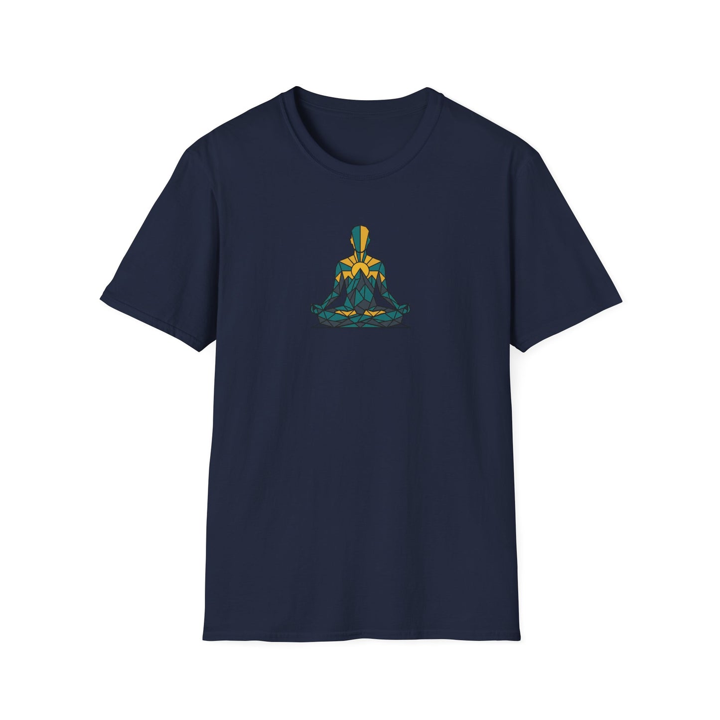 Polygon Lotus Pose T-Shirt