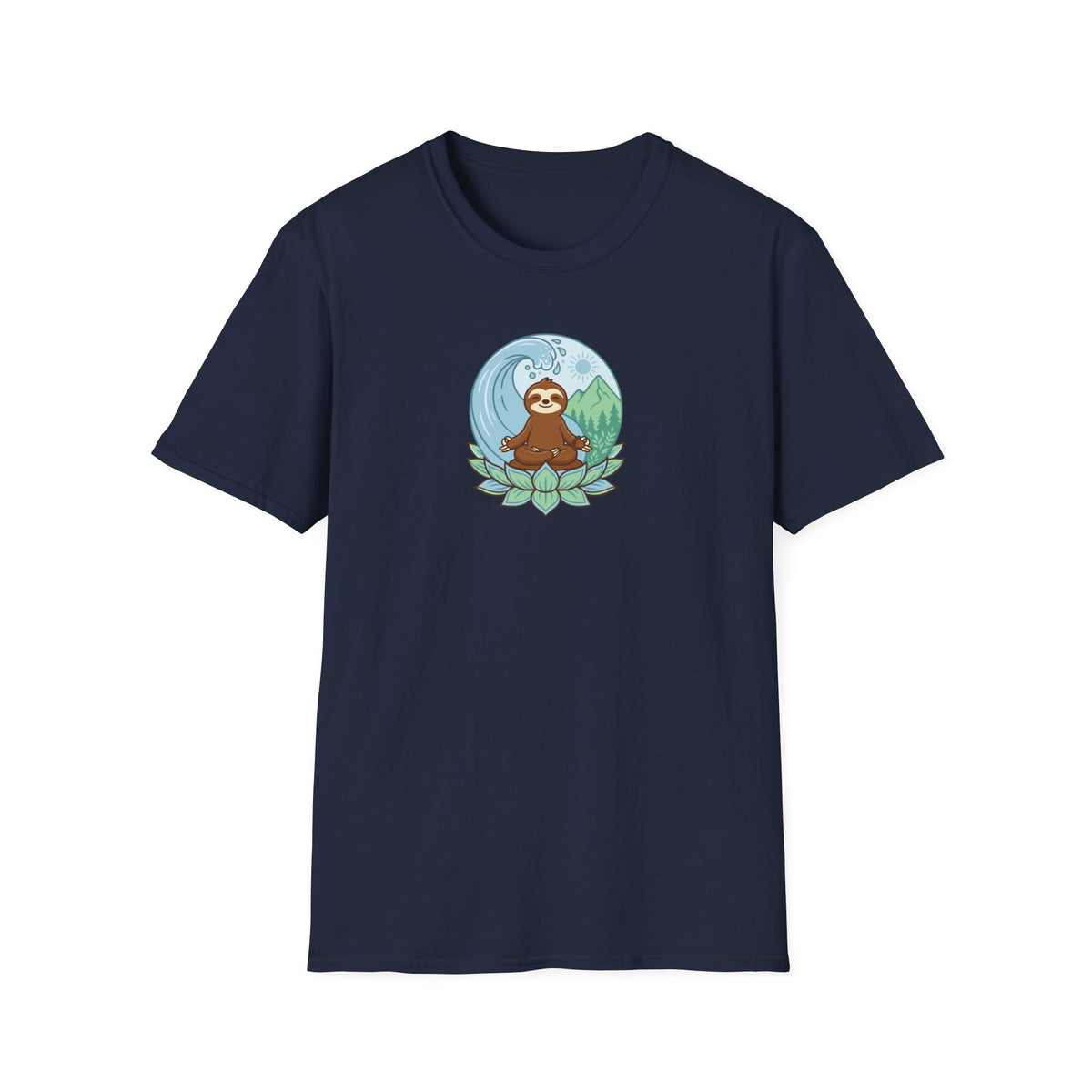 Zen Sloth Yin Yang T-Shirt