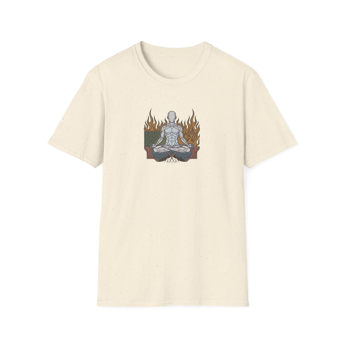Polygon Four Elements Lotus Pose T-Shirt