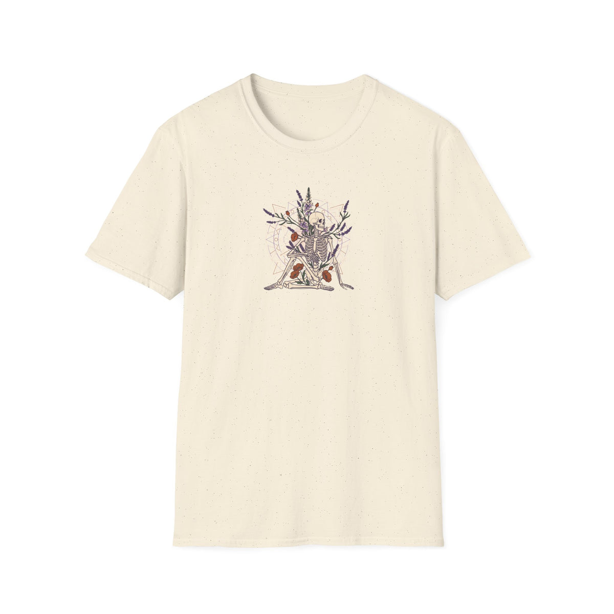 Botanical Wildflower Skeleton T-Shirt