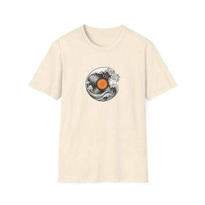 Ocean Wave Vinyl T-Shirt
