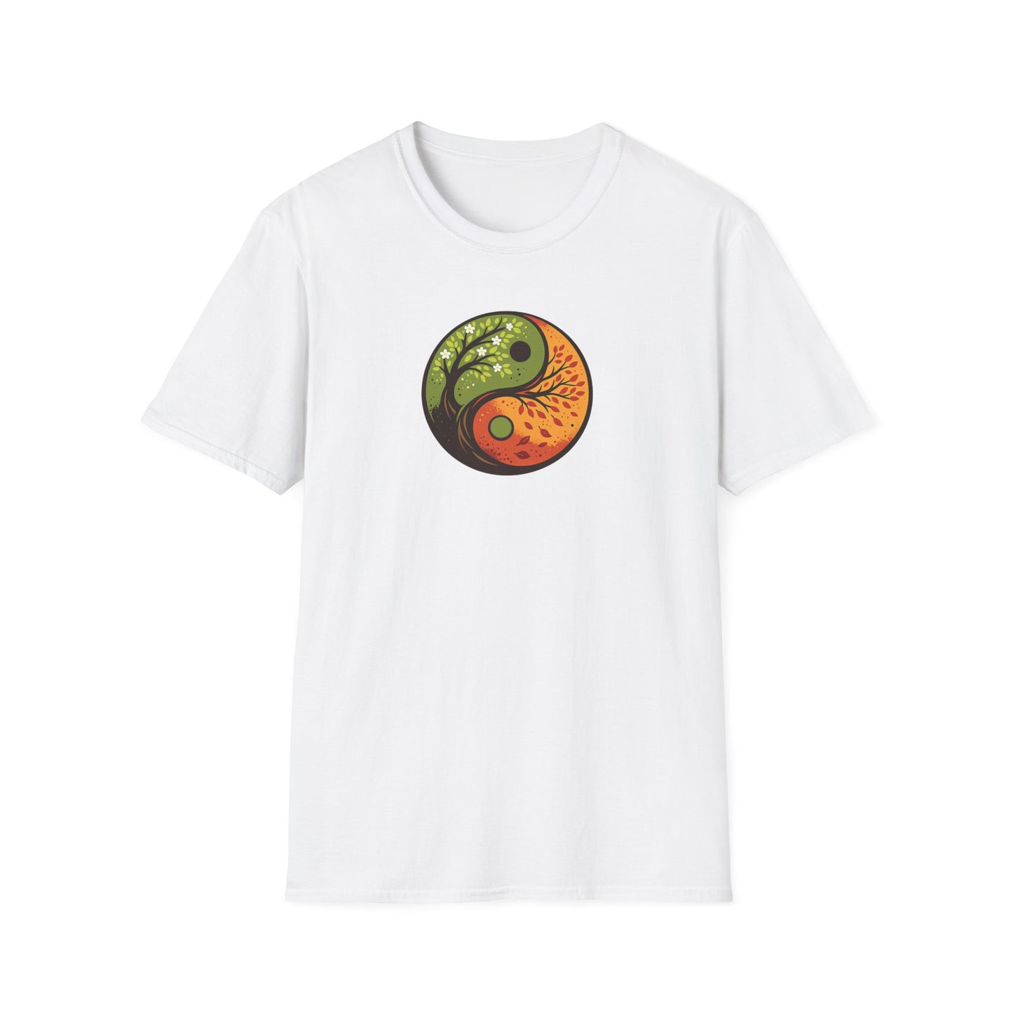 Season Trees Yin Yang T-Shirt