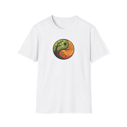 Season Trees Yin Yang T-Shirt