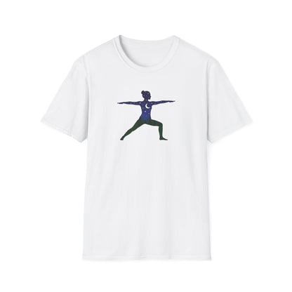 Night Forest Warrior Pose T-Shirt