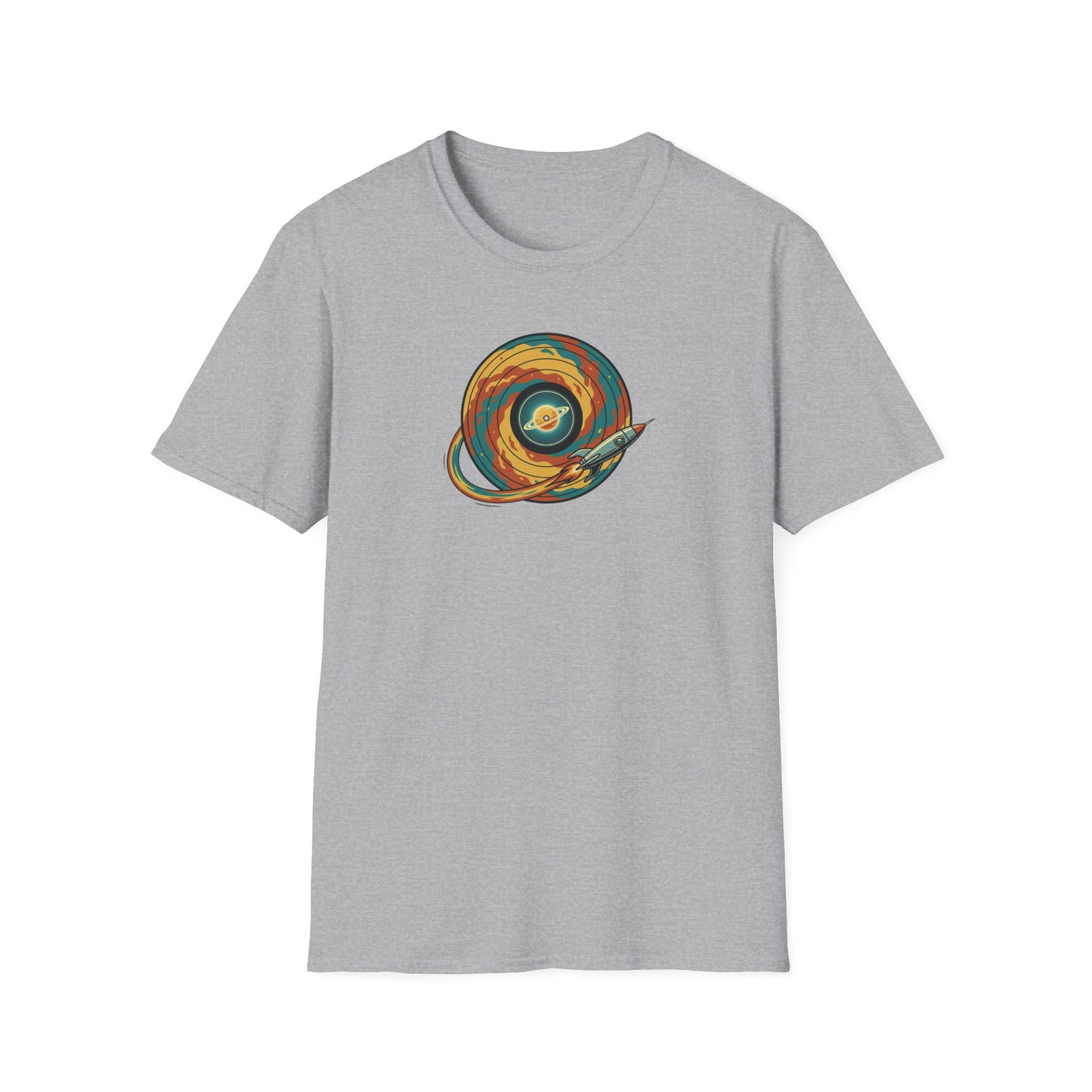Rocket & Space Vinyl T-Shirt