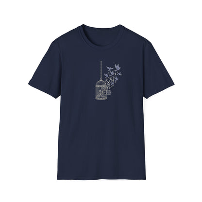 Music Bird Cage T-Shirt