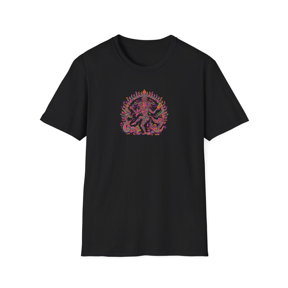 Psychedelic Fire Goddess T-Shirt