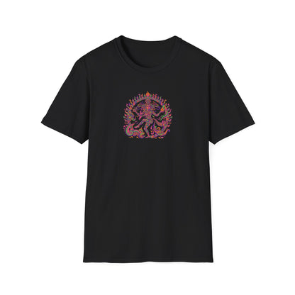 Psychedelic Fire Goddess T-Shirt