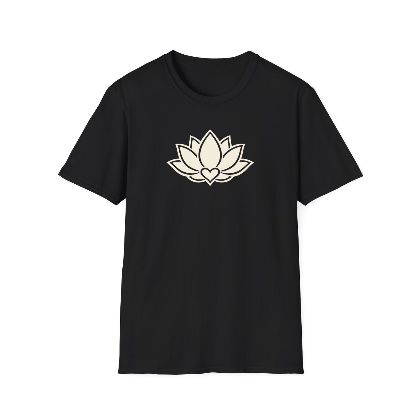 Minimalist Lotus Flower T-Shirt