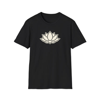 Minimalist Lotus Flower T-Shirt