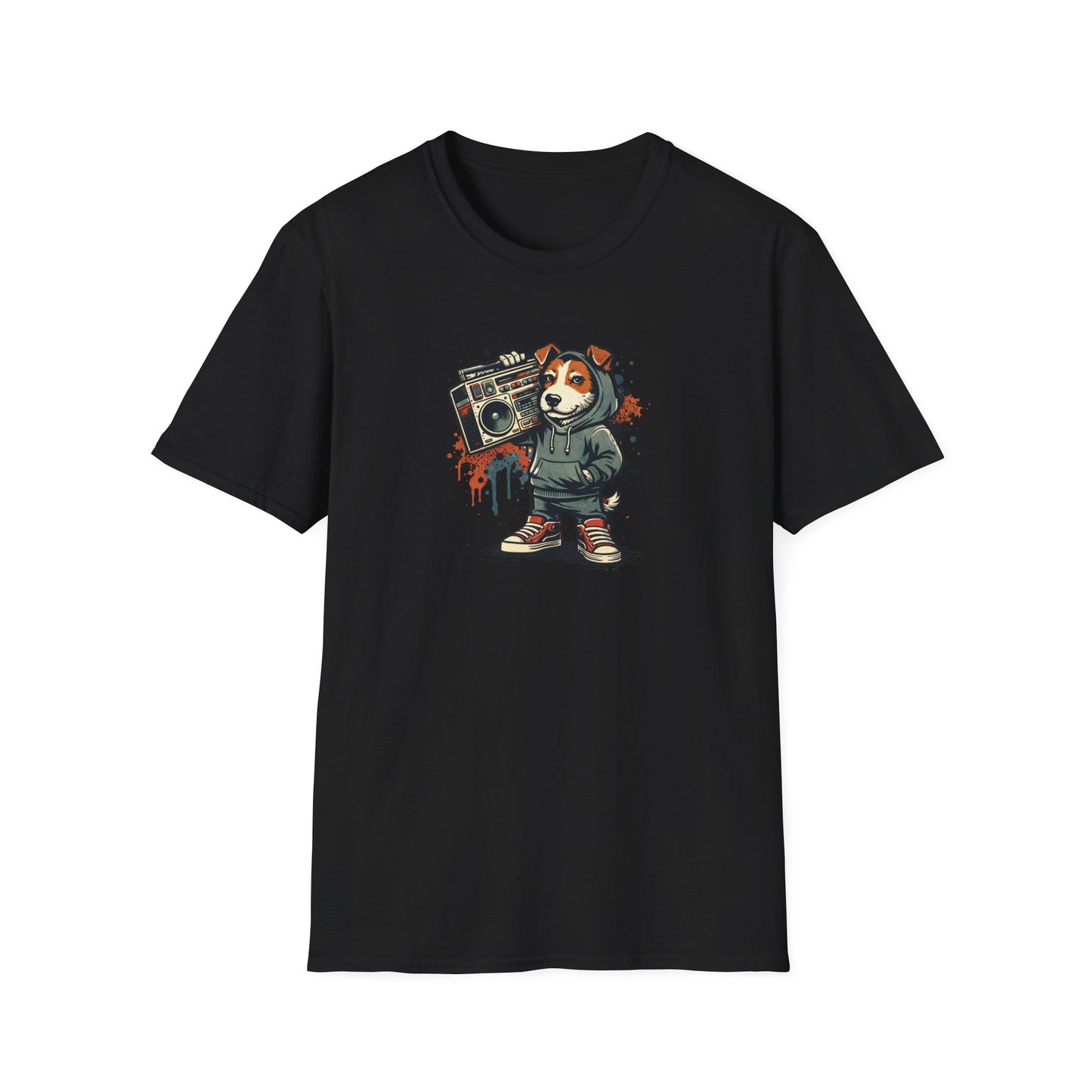 Boombox Dog T-Shirt