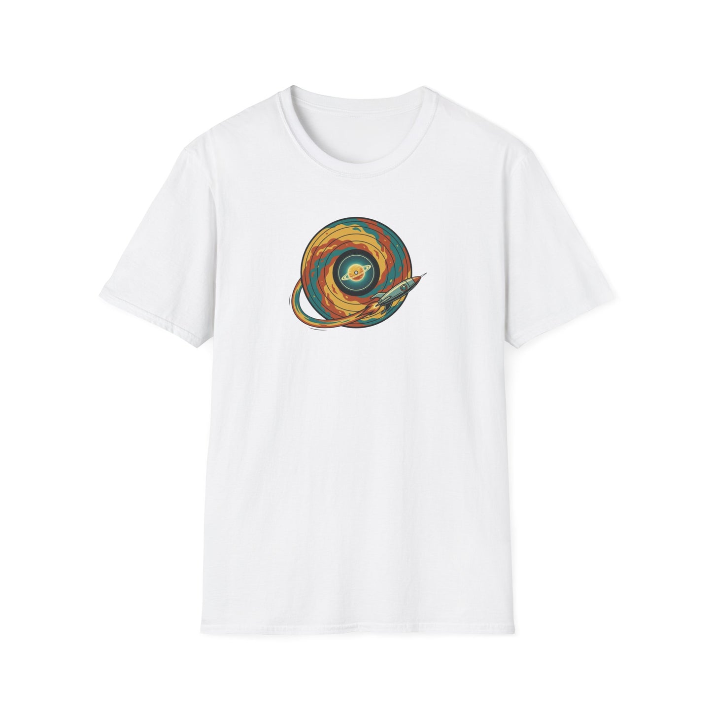 Rocket & Space Vinyl T-Shirt