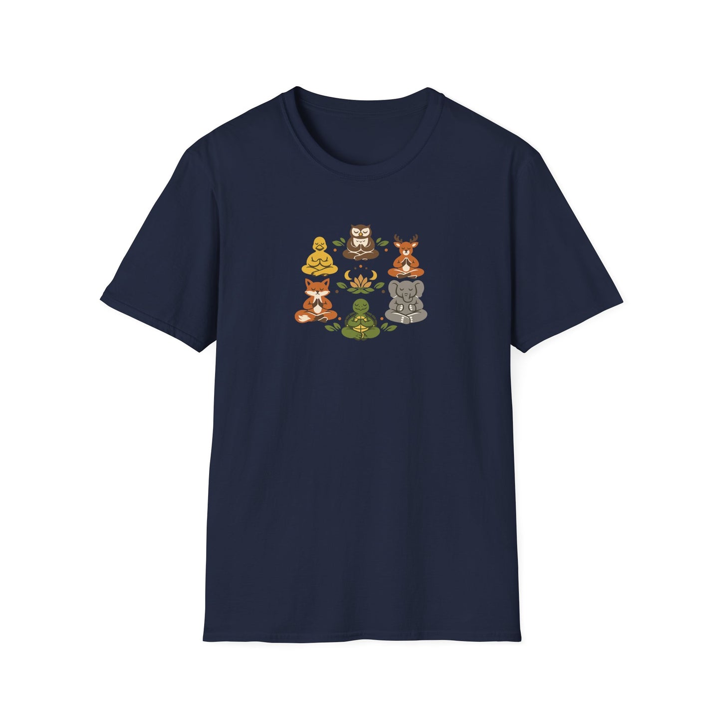 Lotus Pose Animal Group T-Shirt