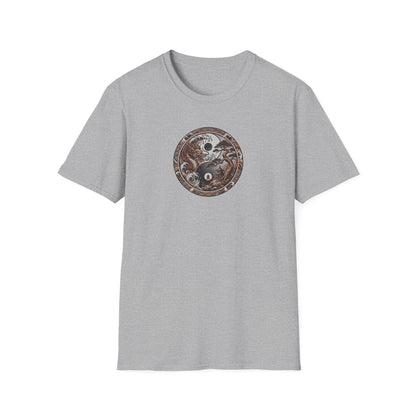 Dragon and Bonsai Yin Yang T-Shirt
