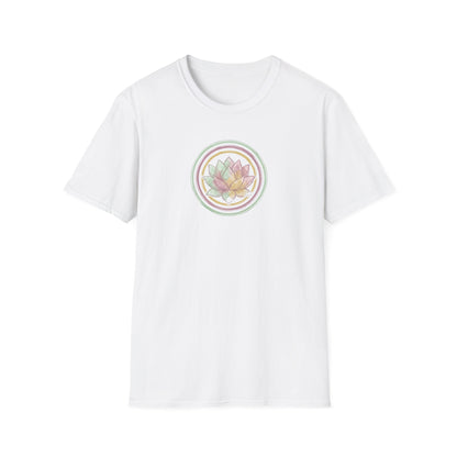 Watercolor Pastel Lotus Flower T-Shirt
