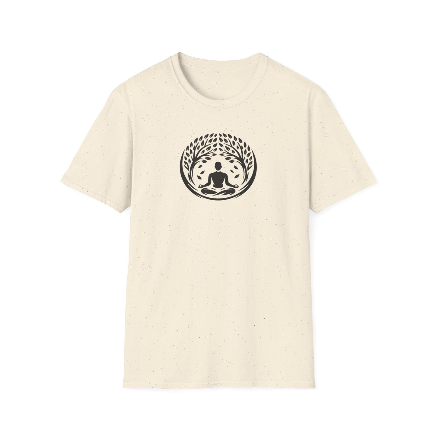 Leaves and Trees Lotus Pose T-Shirt