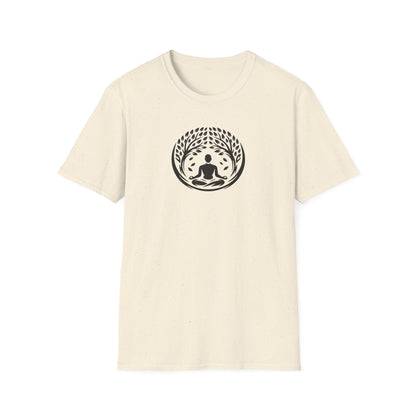Leaves and Trees Lotus Pose T-Shirt