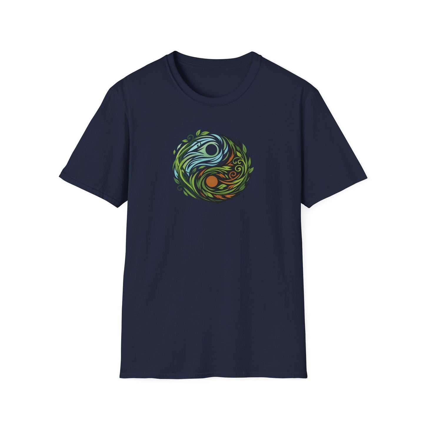 Wind & Leaves Yin Yang T-Shirt
