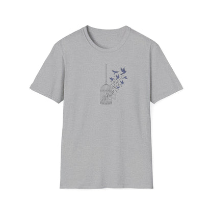 Music Bird Cage T-Shirt