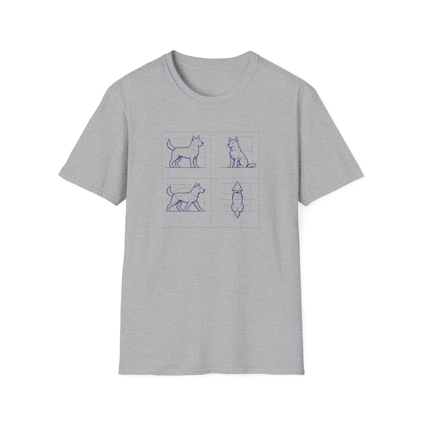 Dog Blueprint T-Shirt