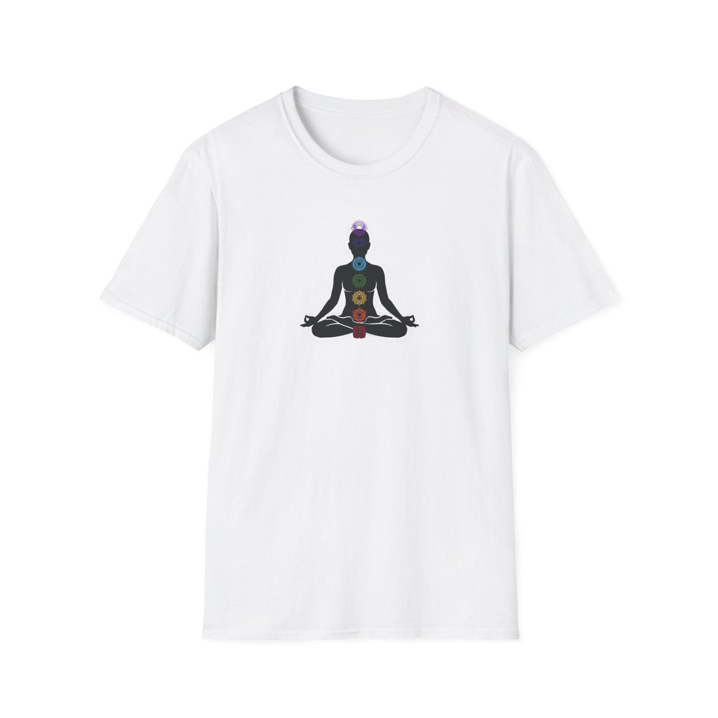 Chakras Lotus Pose T-Shirt