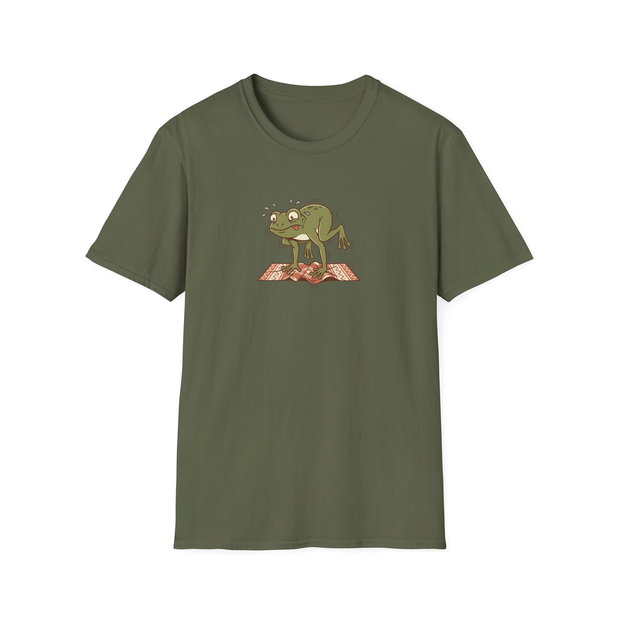 Trying My Best Yoga Frog T-Shirt