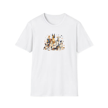 Polygon Dog Group T-Shirt