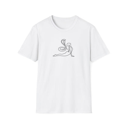 Line Art Cobra Pose T-Shirt
