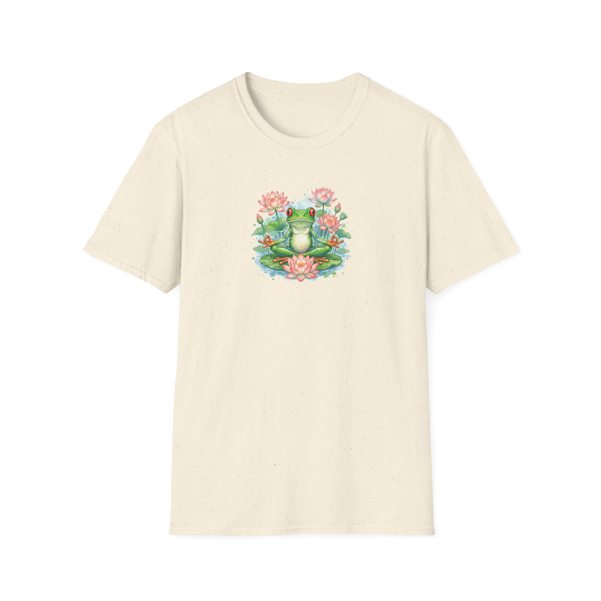 Watercolor Zen Tree Frog T-Shirt