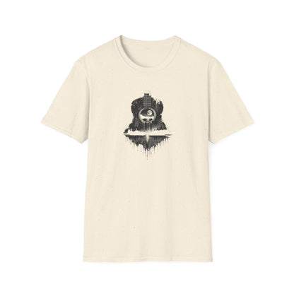 Cracked Moon Guitar T-Shirt