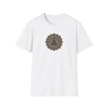 Lotus Silhouette Mandala T-Shirt