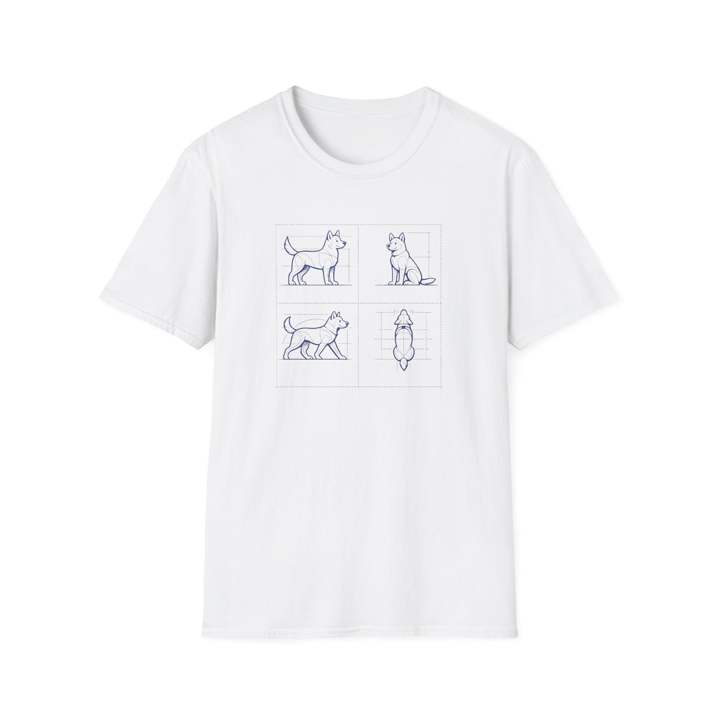 Dog Blueprint T-Shirt