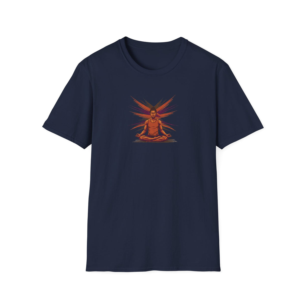 Brushstroke Zen Meditation T-Shirt