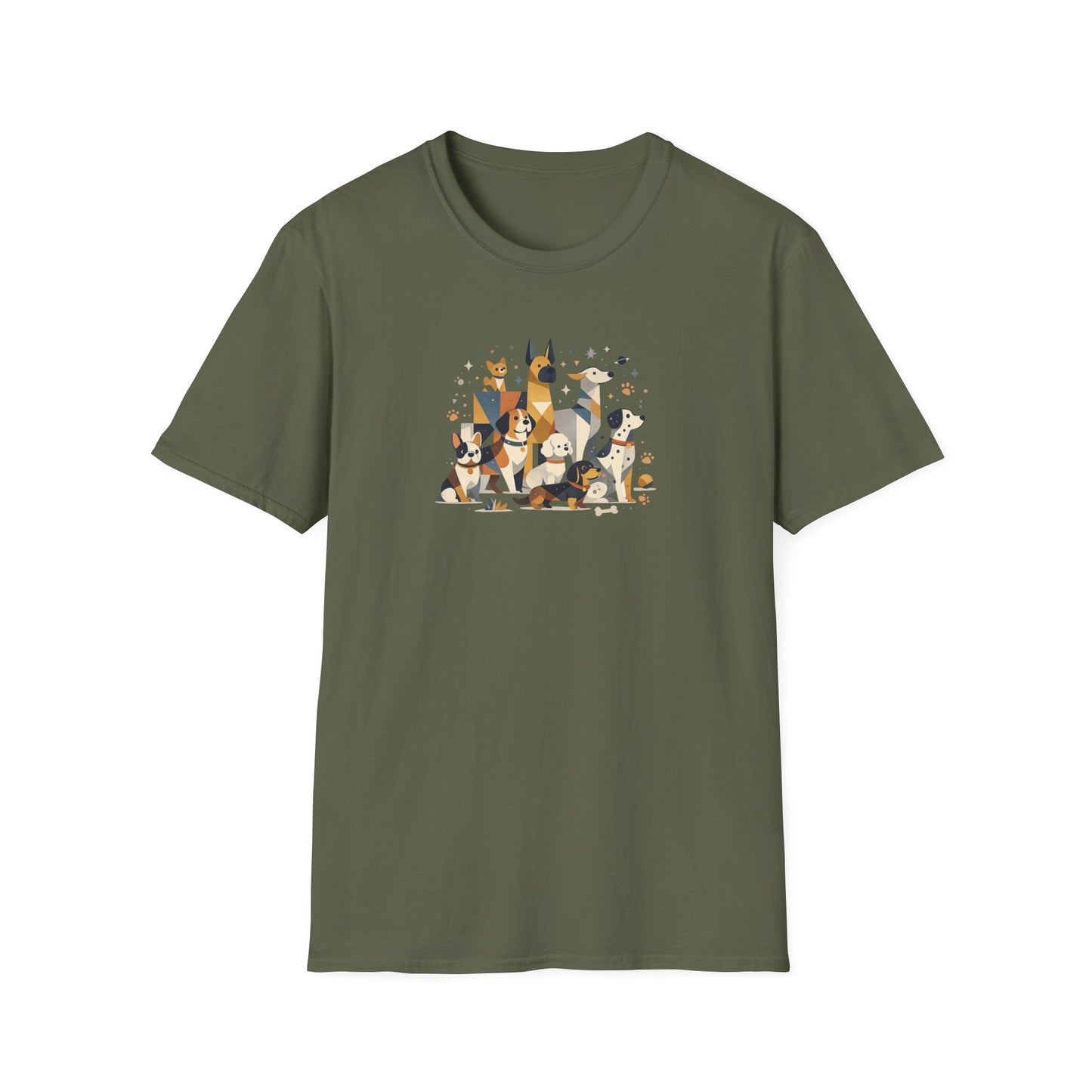 Polygon Dog Group T-Shirt