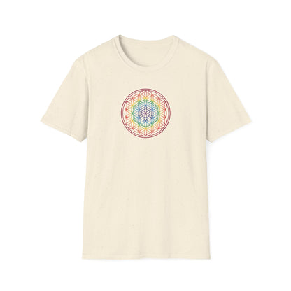 Chakra Gradient Mandala T-Shirt
