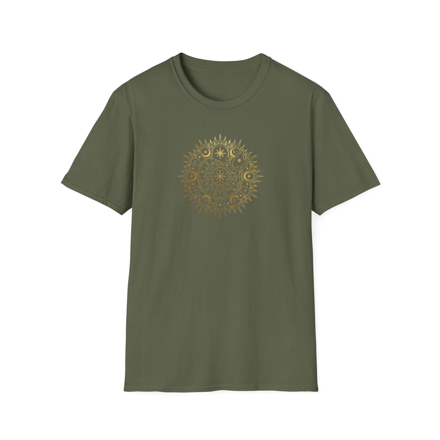 Signs Yoga Pose Mandala T-Shirt