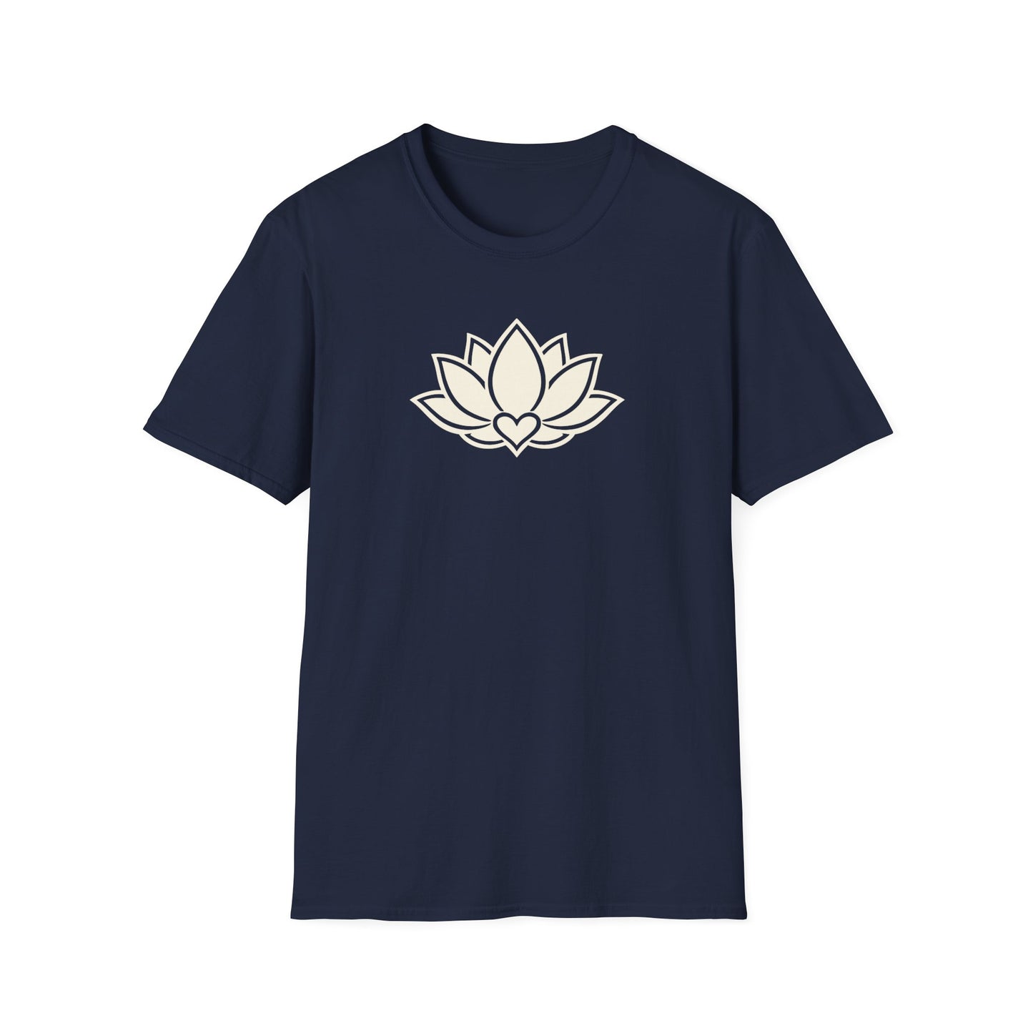 Minimalist Lotus Flower T-Shirt