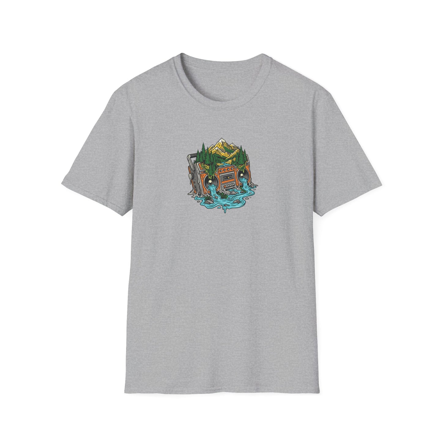 Melting Nature Boombox T-Shirt