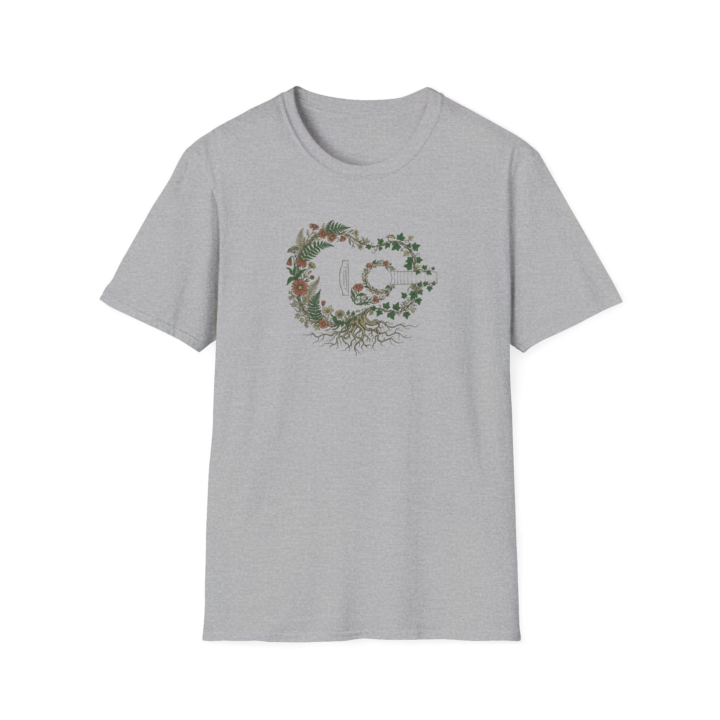 Floral Guitar T-Shirt