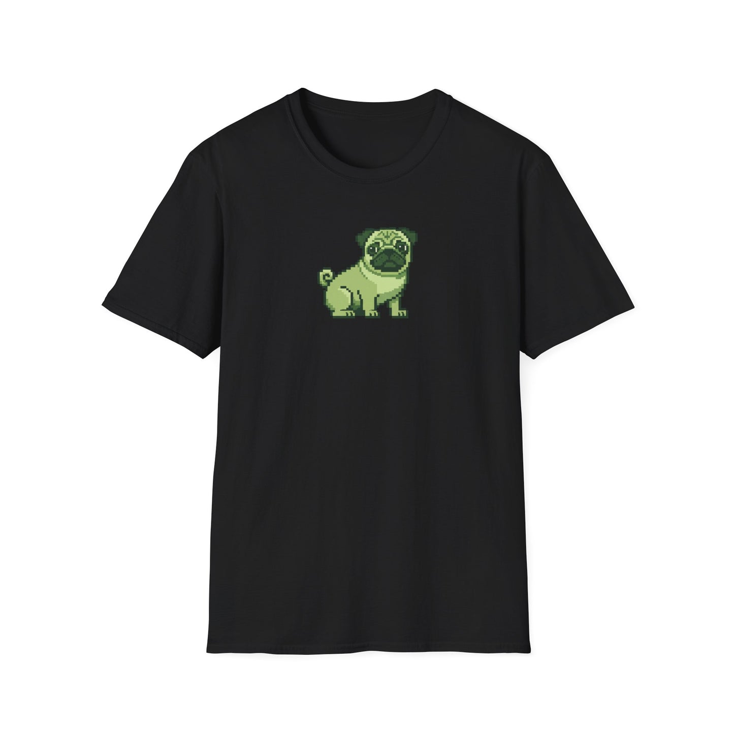 8-Bit Pug Puppy T-Shirt