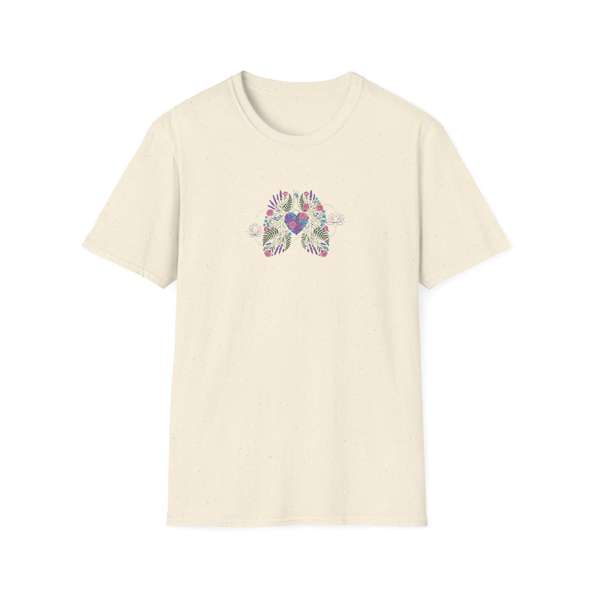 Breathing Floral Heart & Lungs T-Shirt