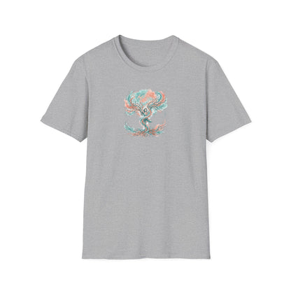 Watercolor Tree Pose Expression T-Shirt