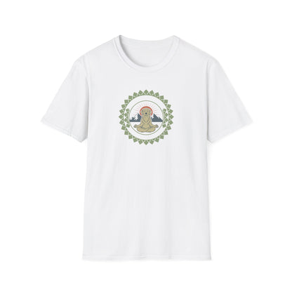 Lotus Pose Dog T-Shirt