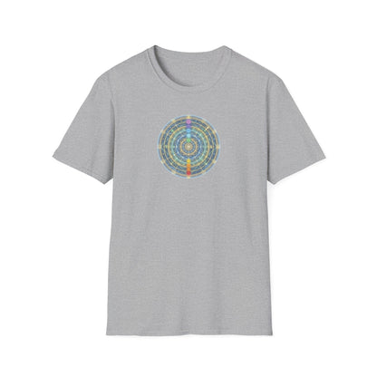 Glowing Chakra Mandala T-Shirt