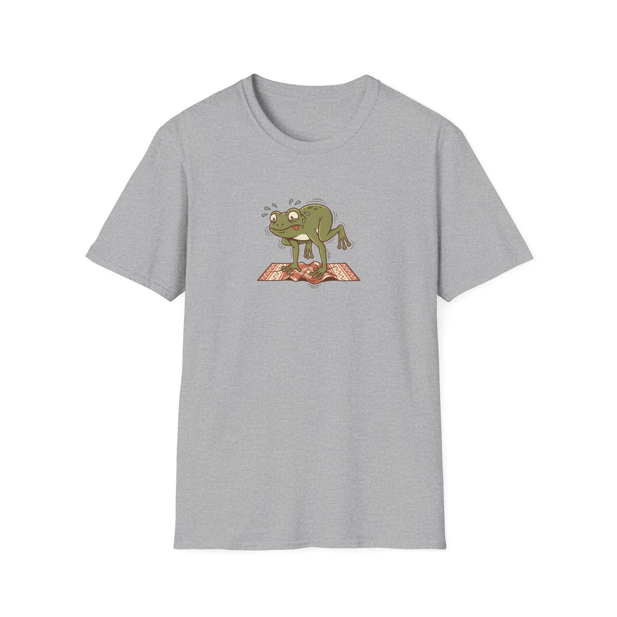 Trying My Best Yoga Frog T-Shirt