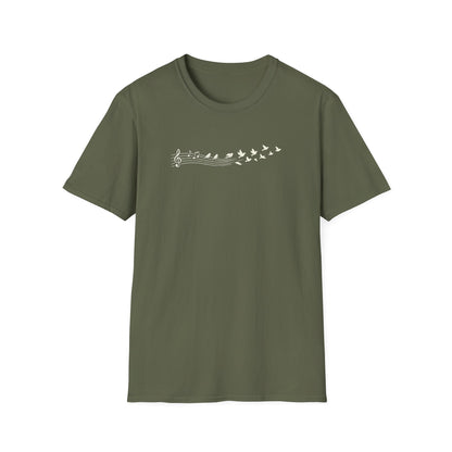 Birds & Music Notes T-Shirt